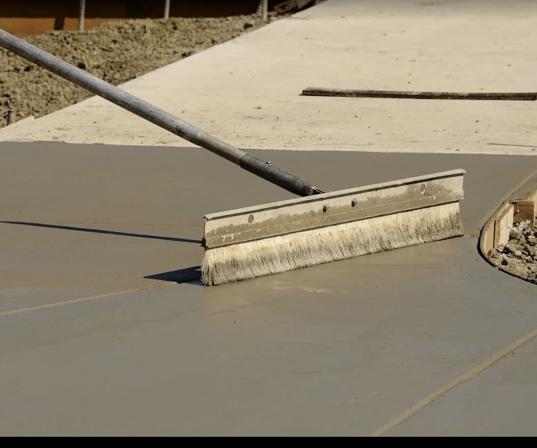 Exposed aggregate driveway in Vestavia Hills
